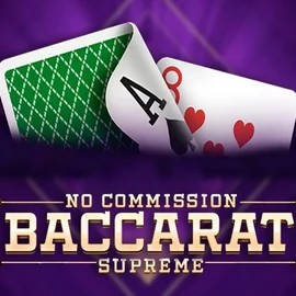 Baccarat Supreme online game logo by OneTouch Games on tikitaka-casinos.es
