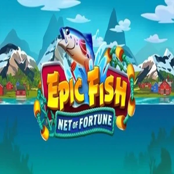 Epic Fish Net of Fortune game by Quickspin – logo hosted on Tikitaka Casino