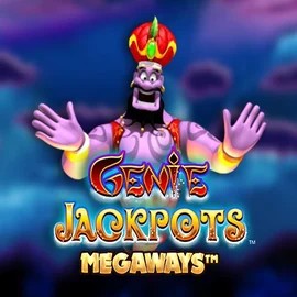 Genie Jackpots Megaways logo by Blueprint Gaming Tikitaka Casino