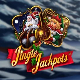 Jingle Jackpots logo by Dragon Gaming at Tikitaka Casino
