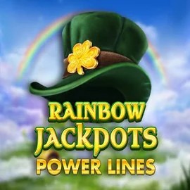 Rainbow Jackpots Power Lines logo by Red Tiger Gaming at Tikitaka Casino