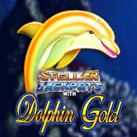 Dolphin Gold with Stellar Jackpots casino game by Lightning Box Game – featured logo at Tikitaka Casino